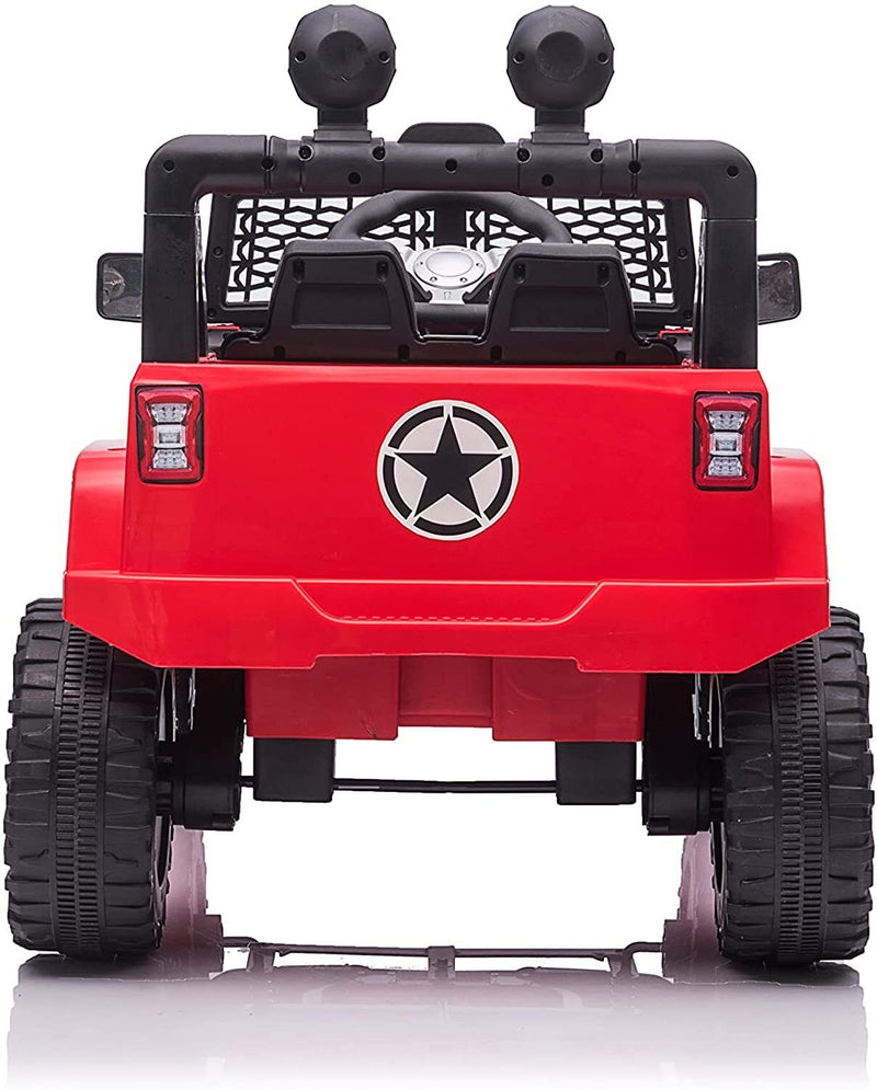 12V Electric Kids Ride On Truck with Remote Control and LED Lights