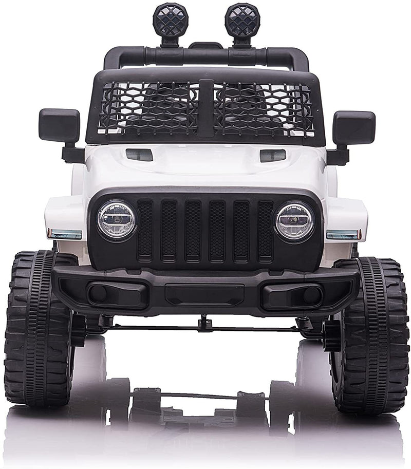 12V Electric Kids Ride On Truck with Remote Control and LED Lights