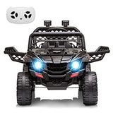 12V Electric Kids Truck Car with Remote Control, FM/LED Lights - Perfect Xmas Gift!