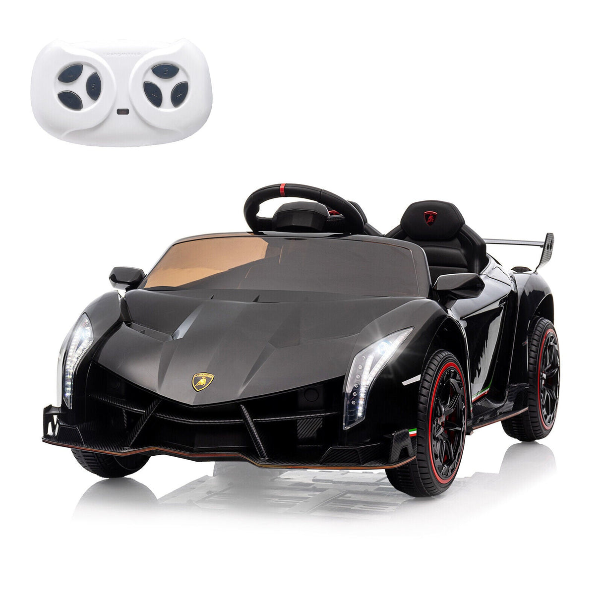 Licensed Lamborghini Veneno 12V Electric Ride-On Car for Kids
