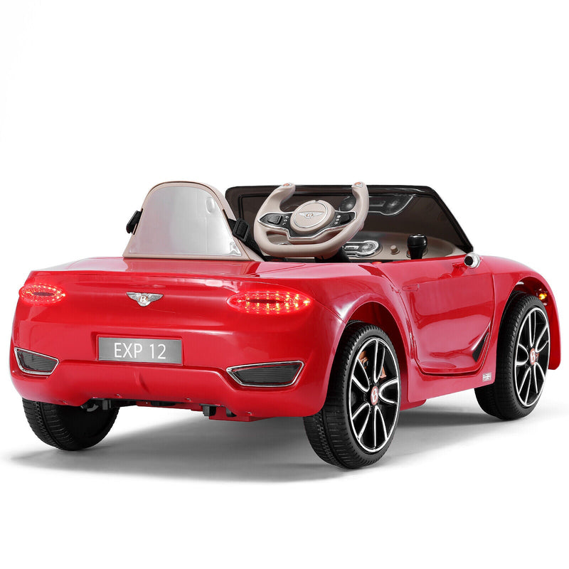 12V Battery Powered Bentley Style Kids Ride On Car with Remote Control