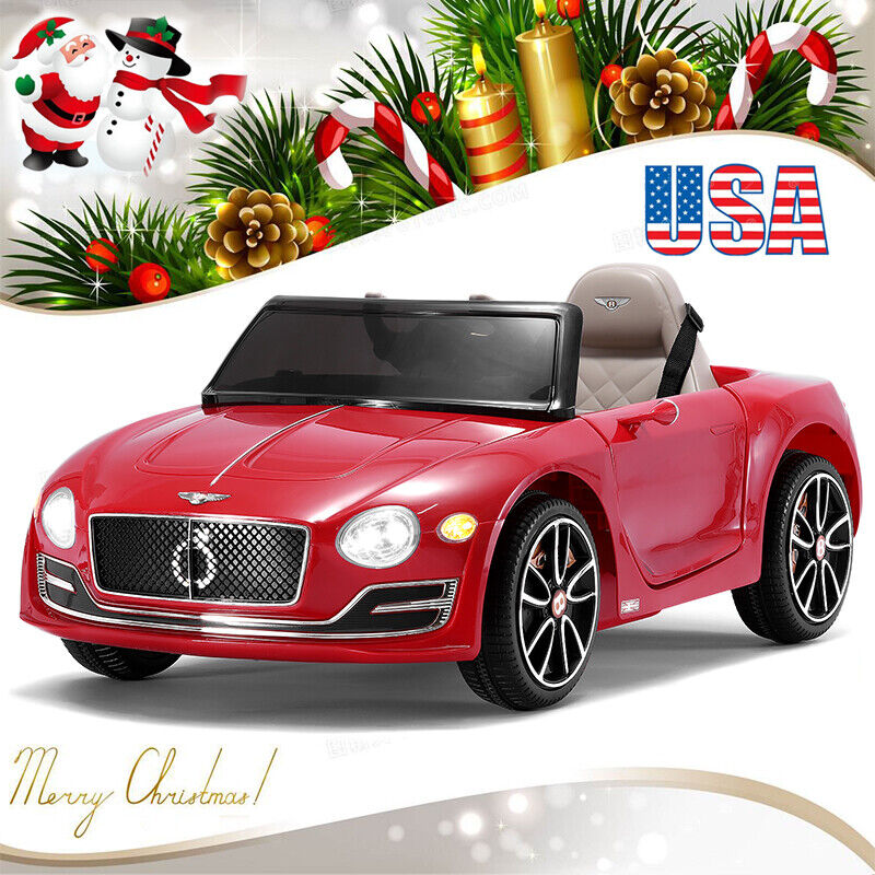 12V Electric Licensed Bentley Style Kids Ride On Car with Remote Control