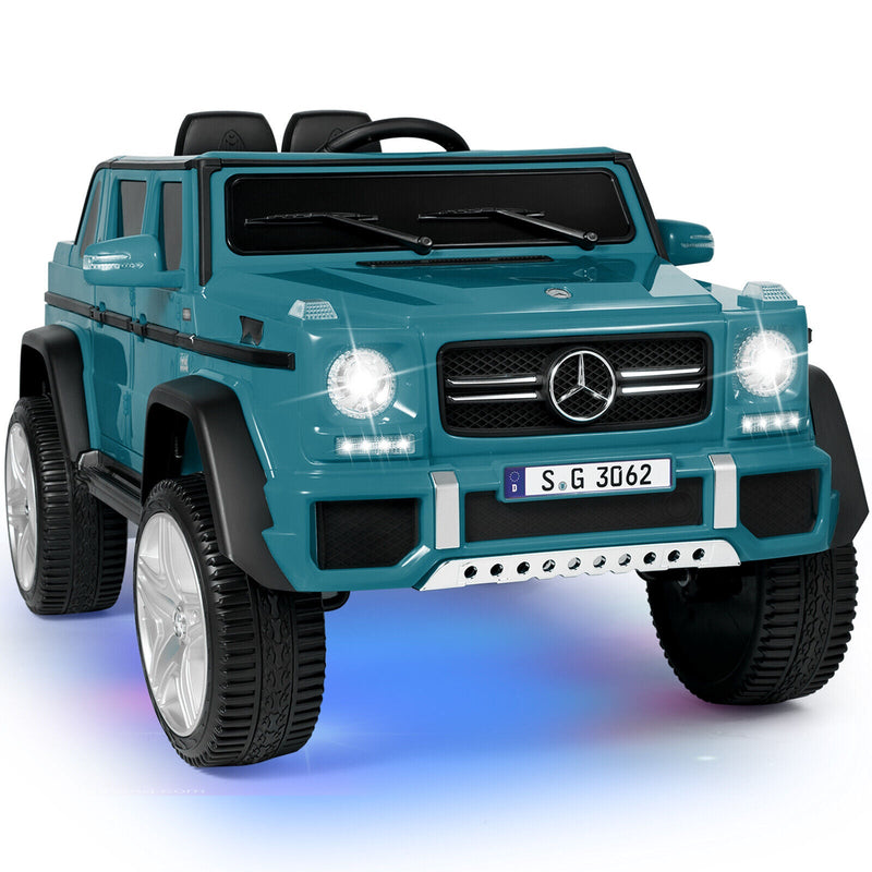 12V Electric Mercedes-Benz Kids Ride On Car with Remote Control, Lights, and Music