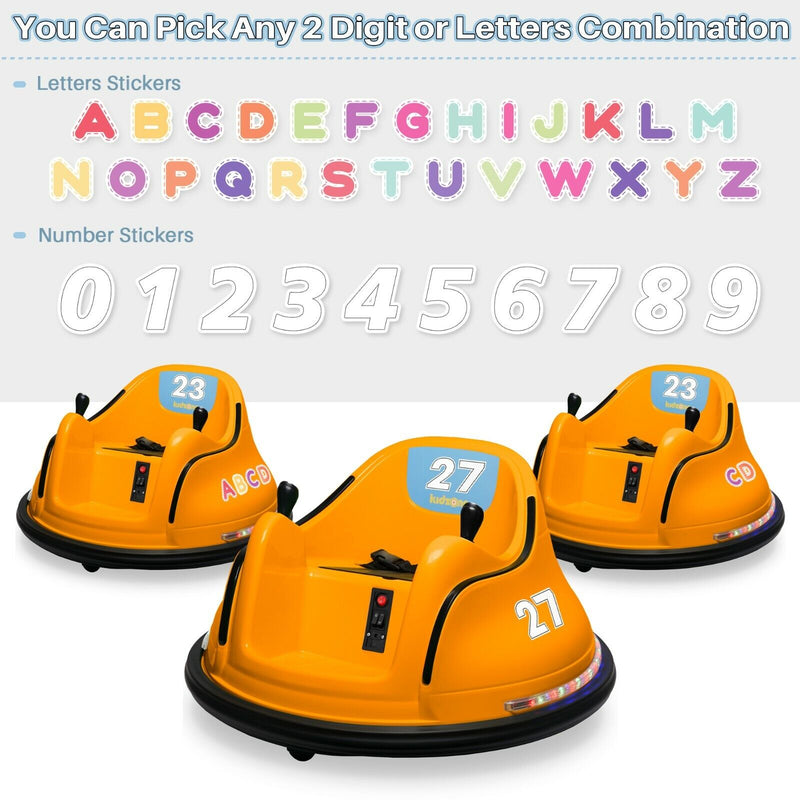12V Electric Remote Control Bumper Car Ride-On Toy for Kids - New and Improved Version with Enhanced Safety Features