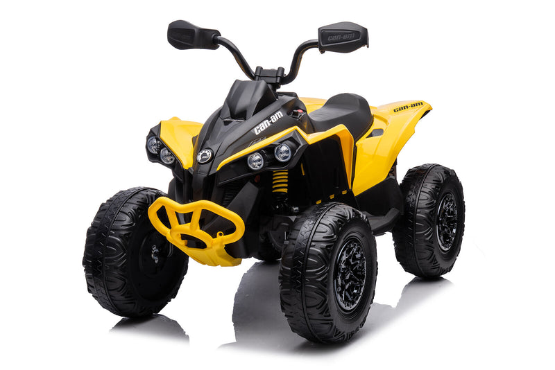 12V Electric Ride-On ATV for Kids with LED Lights and Music