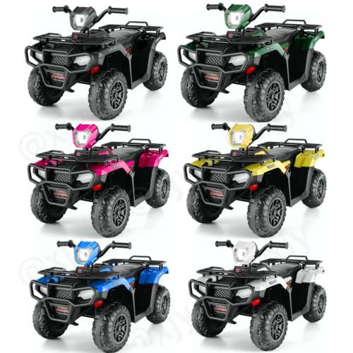 12V Electric Ride-On ATV for Kids with USB/MP3, Perfect Gift for Ages 3-6
