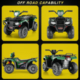 12V Electric Ride-On ATV for Kids with USB/MP3 Player - Perfect Gift for Ages 3-6!