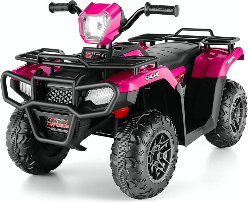 12V Electric Ride-On ATV for Kids with USB/MP3, Perfect Gift for Ages 3-6