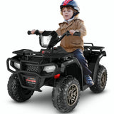 12V Electric Ride-On ATV Toy Car with USB/MP3 for Kids Ages 3-6