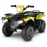 12V Electric Ride-On ATV Toy Car with USB/MP3 for Kids Ages 3-6