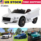 12V Electric Ride-on Car for Kids with Parent Remote Control - Bentley Style Toy Vehicle
