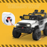 Rev Up the Fun: 12V Electric Truck for Kids with LED Lights and Spring Suspension
