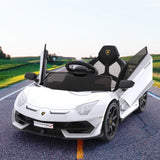 12V Electric Ride-On Car for Kids with Remote Control and LED Lights - Perfect Gift Toy