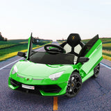 12V Electric Ride-On Car for Kids with Remote Control and LED Lights - Perfect Gift Toy