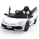 12V Electric Ride-On Car for Kids with Remote Control and LED Lights - Perfect Gift Toy