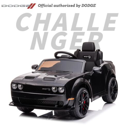 12V Electric Ride-on Car for Kids with Remote Control - Black Four Wheeler Toy Vehicle