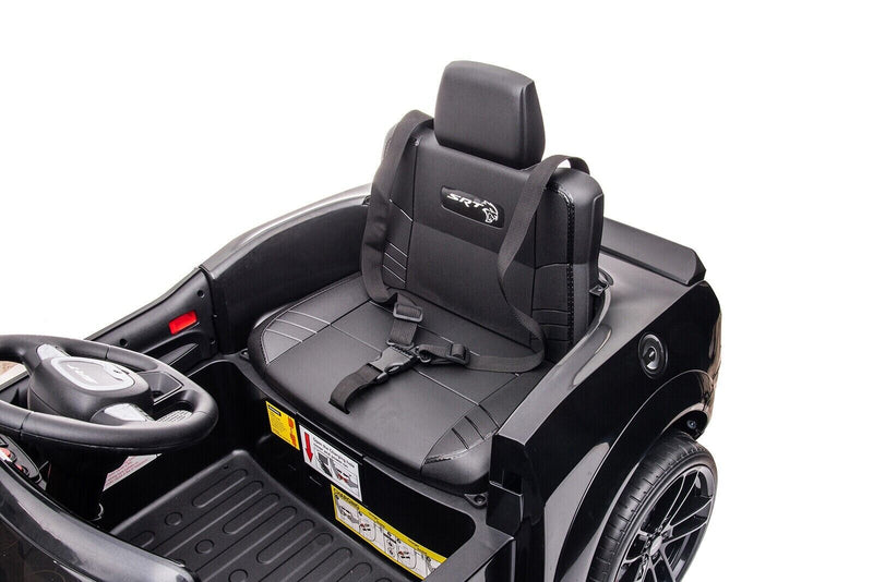 12V Electric Ride-on Car for Kids with Remote Control - Black Four Wheeler Toy Vehicle