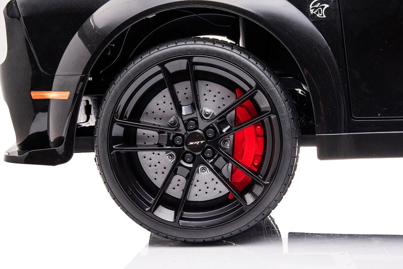 12V Electric Ride-on Car for Kids with Remote Control - Black Four Wheeler Toy Vehicle