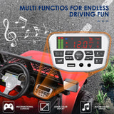 12V Electric Ride-On Car for Kids with Remote Control, MP3 Player, and LED Lights - Perfect Gift Toy