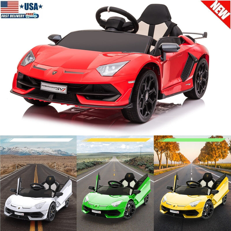 12V Electric Ride On Car for Kids with Remote Control - Perfect Christmas Gift!