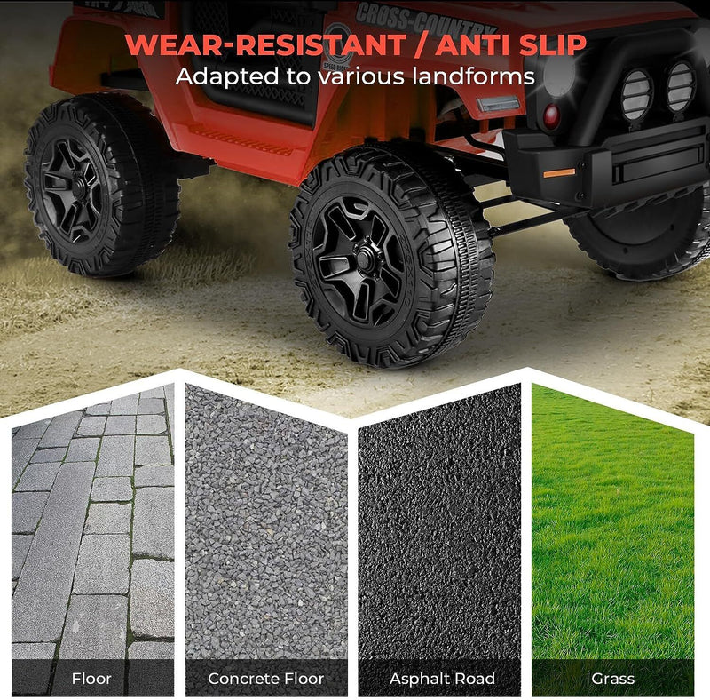 12V Electric Truck Toy for Kids with Remote Control - Ride On Car with 4 Wheels