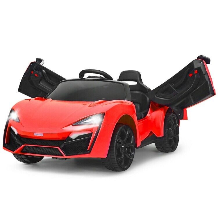 12V Electric Ride-On Car for Toddlers with Remote Control and Lights