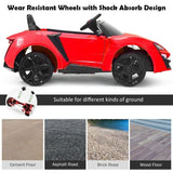 12V Electric Ride-On Car for Toddlers with Remote Control and Lights