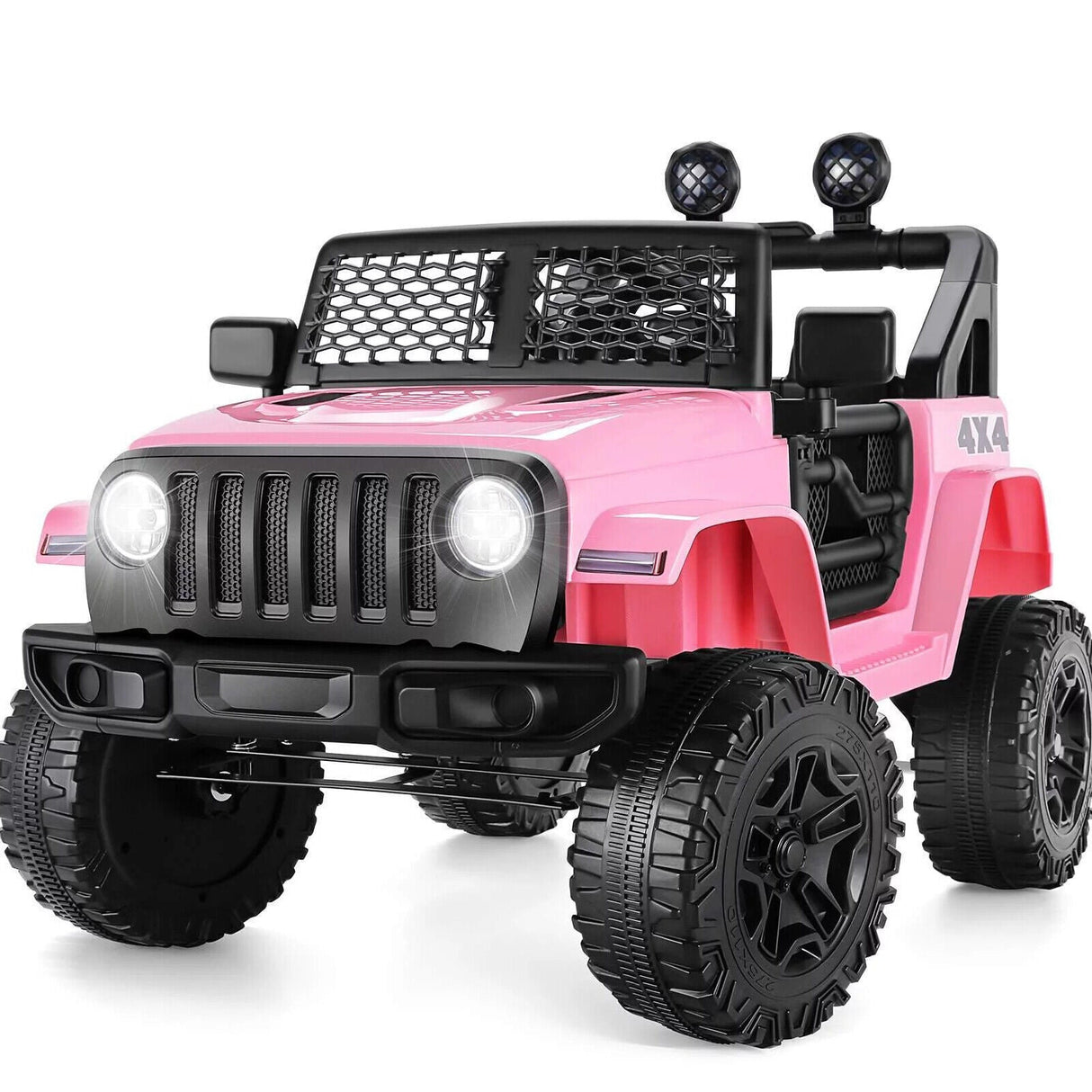 12V Electric Ride-On Car/Truck for Kids with MP3 Music and Remote Control - Lights Included