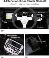 12V Electric Ride-On Car with MP3, Lights, and Remote Control - Perfect for Little Drivers!
