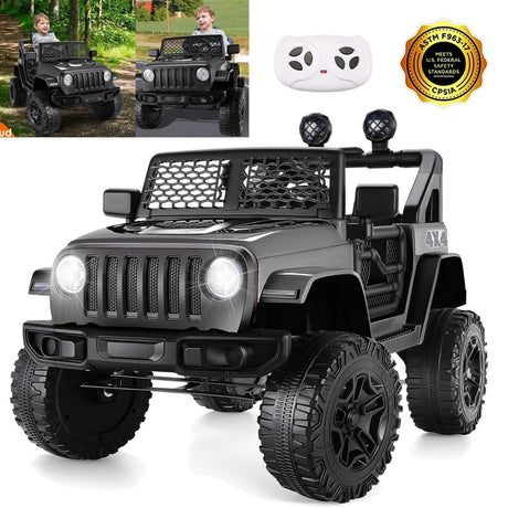 12V Electric Ride-On Car with MP3, Lights, and Remote Control - Perfect for Little Drivers!