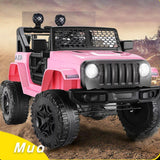 12V Electric Ride-On Jeep for Kids with USB, Bluetooth, Remote Control, and MP3 Player - Speeds up to 3 MPH