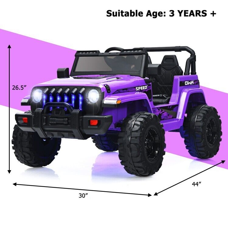 12V Electric Ride On Jeep Toy Car with Remote Control for Kids