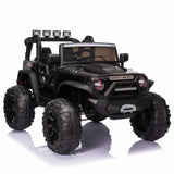 12V Electric Ride On Jeep Toy Car with USB, Bluetooth, and Remote Control for Kids