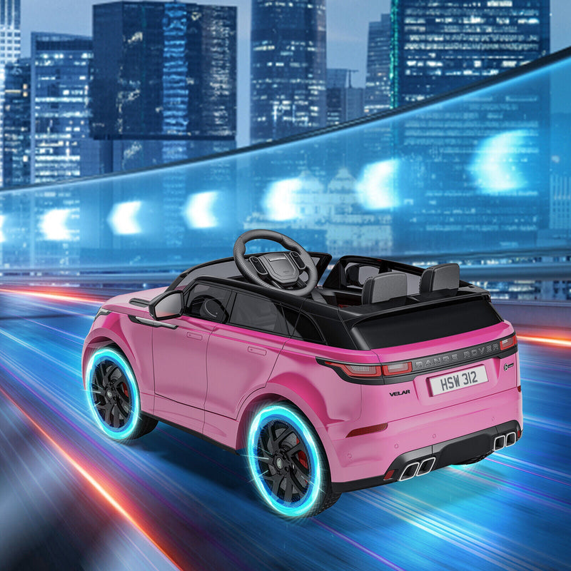 12V Electric Ride-On Land Rover Toy for Kids with Parental Remote Control