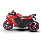 12V Electric Ride On Motorcycle for Kids with LED Lights