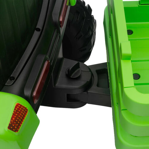 12V Electric Ride On Toy Tractor with Trailer for Kids - Remote Controlled