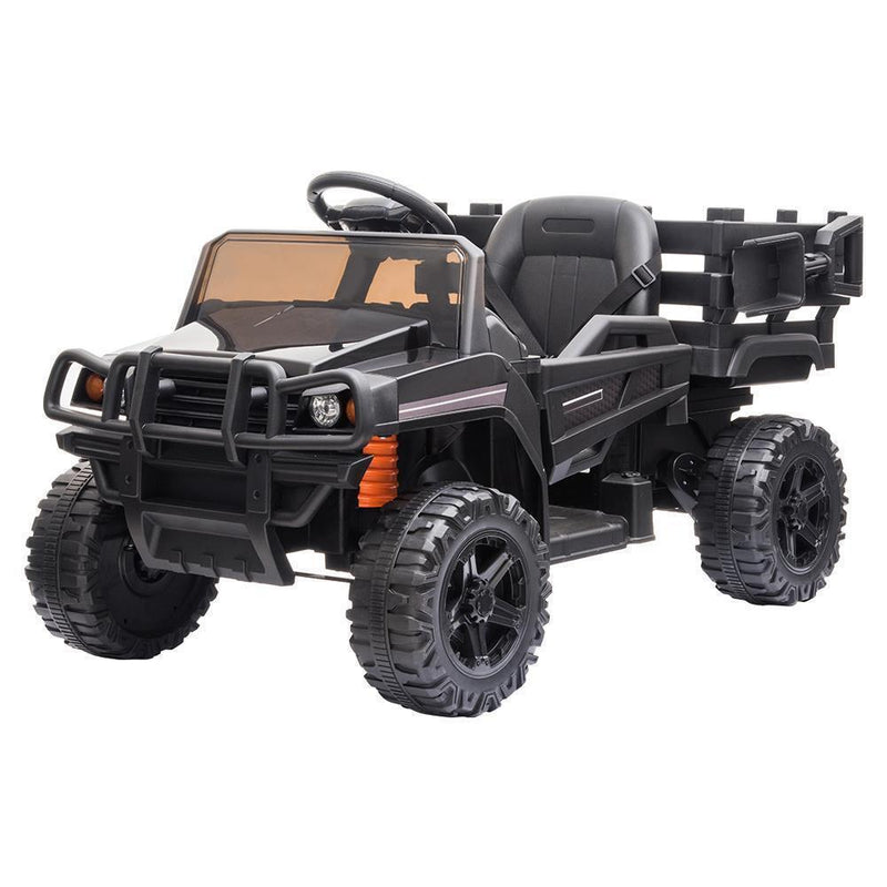 12V Electric Ride-On Tractor with Trailer and Remote Control for Kids