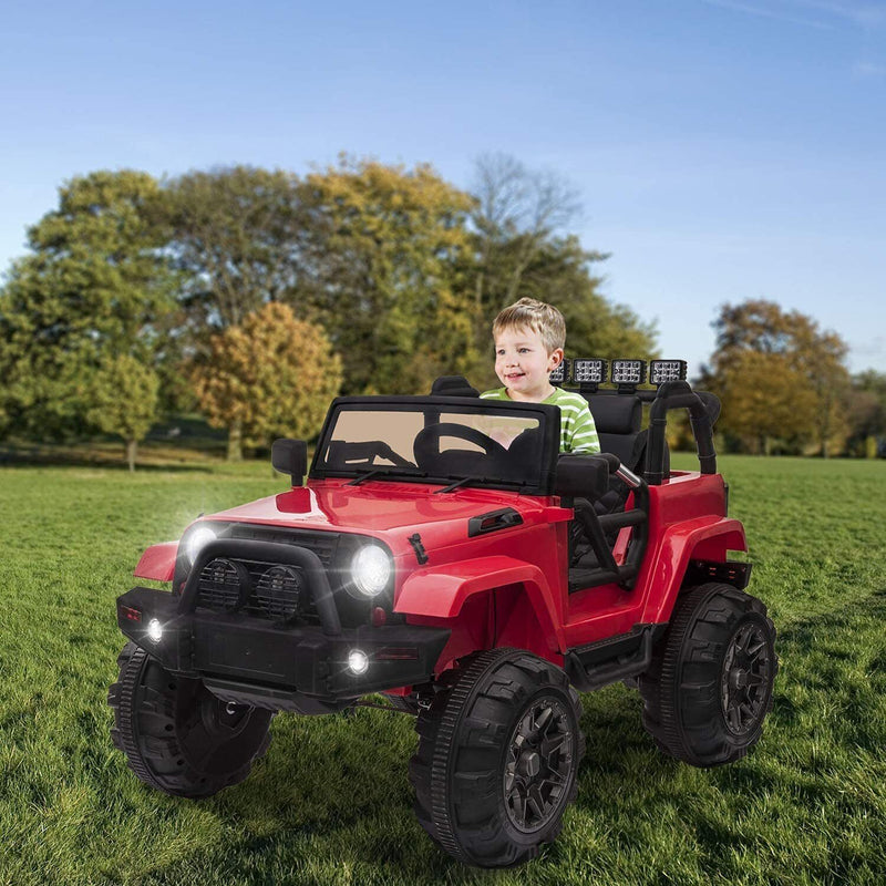 12V Electric Ride-On Truck for Kids with Parental Remote Control