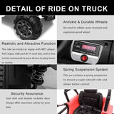 12V Electric Ride-On Truck for Kids with Parental Remote Control