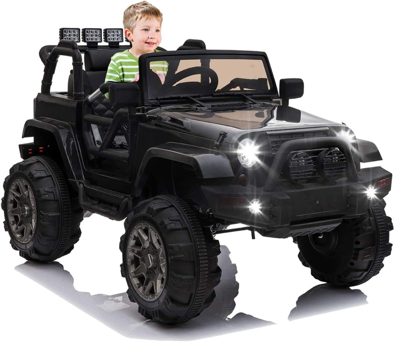 12V Electric Ride-On Truck for Kids with Parental Remote Control