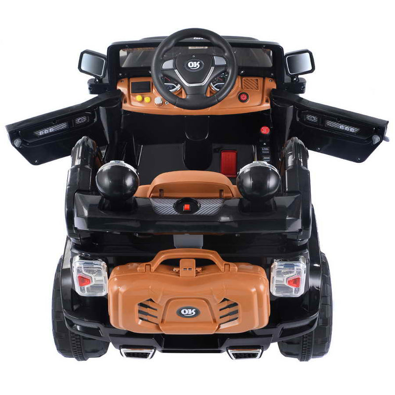 12V Electric Ride-On Truck for Kids with RC Remote Control