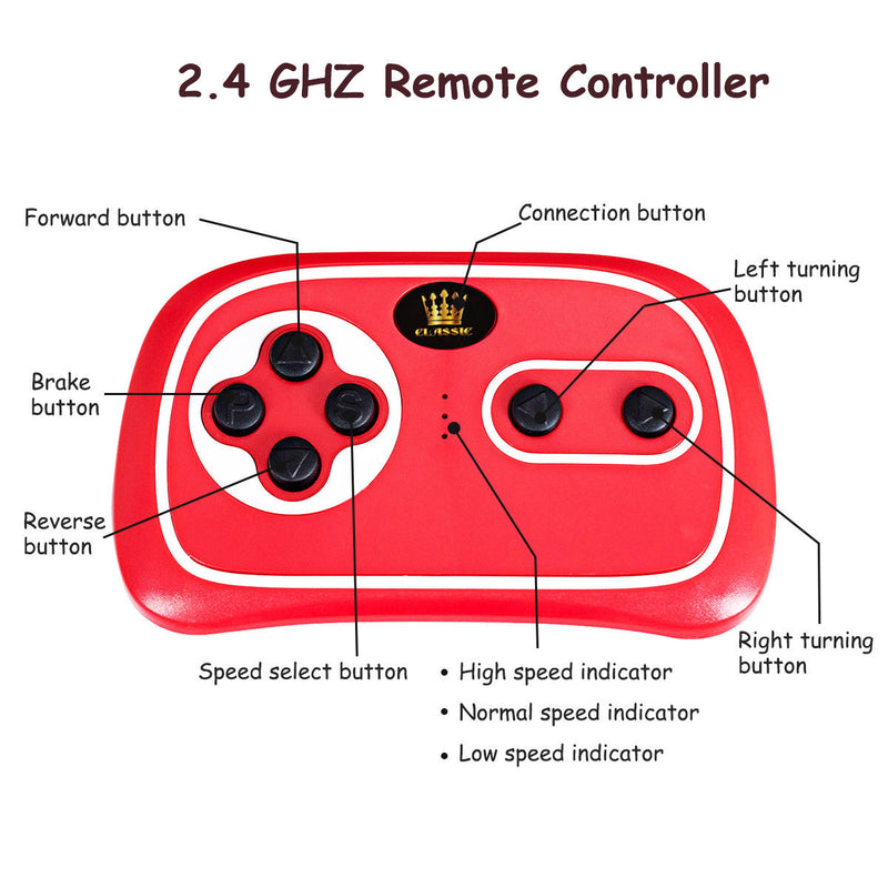 12V Electric Ride-On Truck for Kids with RC Remote Control