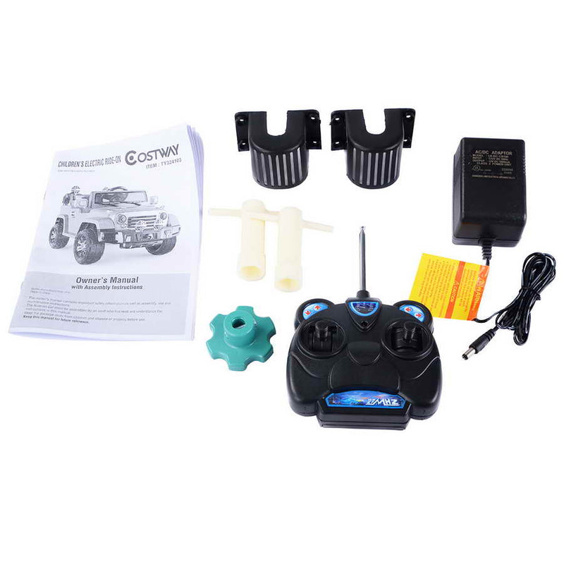 12V Electric Ride-On Truck for Kids with RC Remote Control