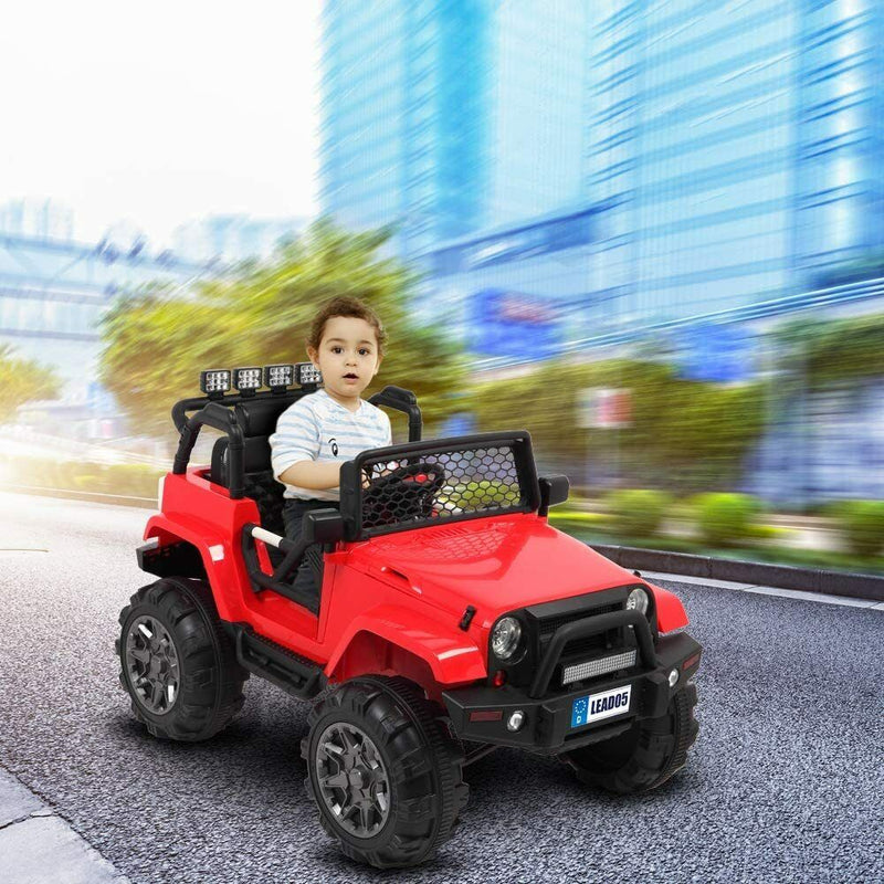 12V Electric Ride-On Truck for Kids with Remote Control