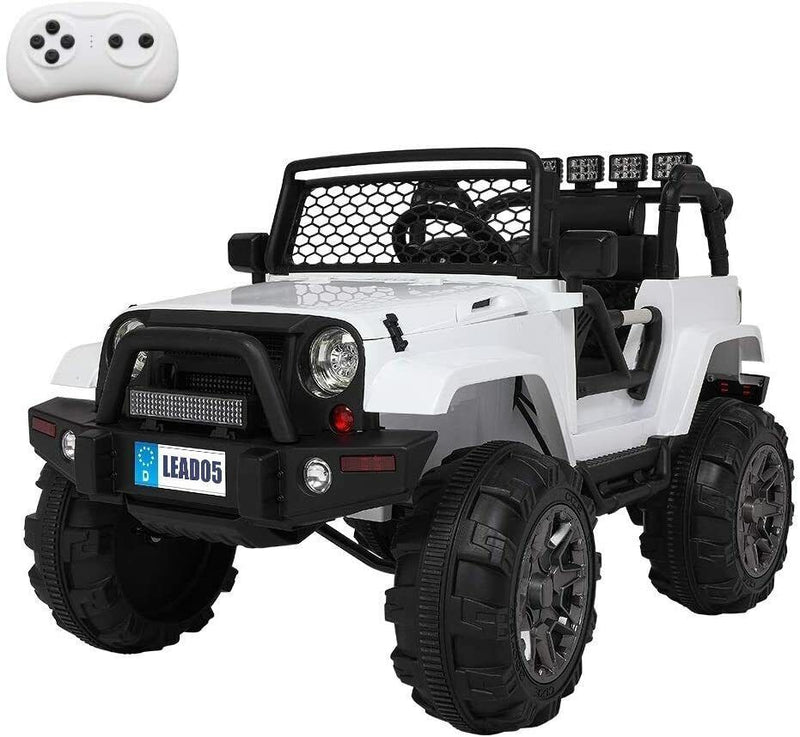12V Electric Ride-On Truck for Kids with Remote Control