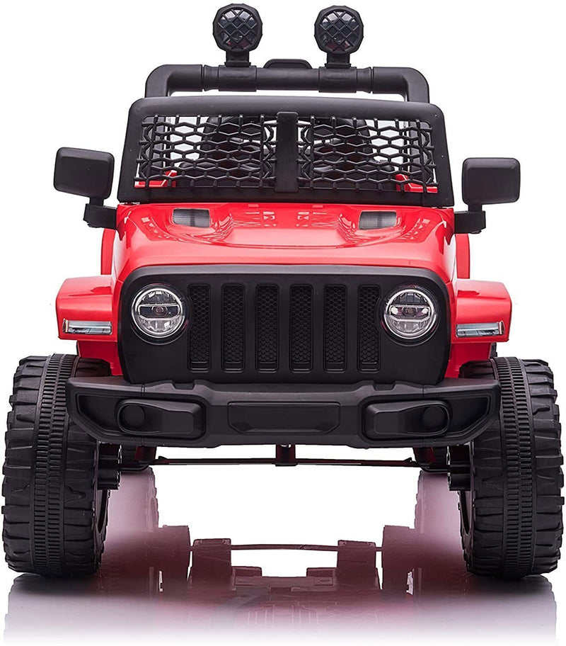 12V Electric Ride On Truck for Kids with Remote Control and LED Lights