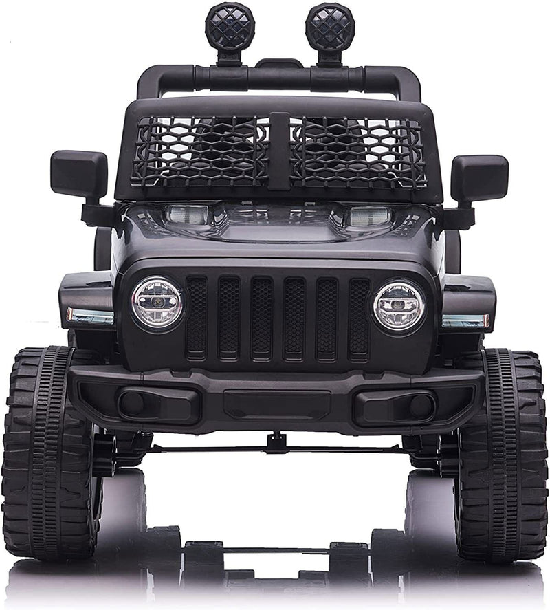 12V Electric Ride On Truck for Kids with Remote Control and LED Lights
