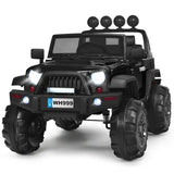 12V Electric Ride-On Truck for Kids with Remote Control and Magnetic Double Doors