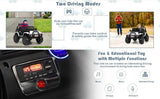 12V Electric Ride-On Truck for Kids with Remote Control and Magnetic Double Doors