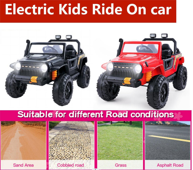 12V Electric Ride-On Truck for Kids with Remote Control and Music